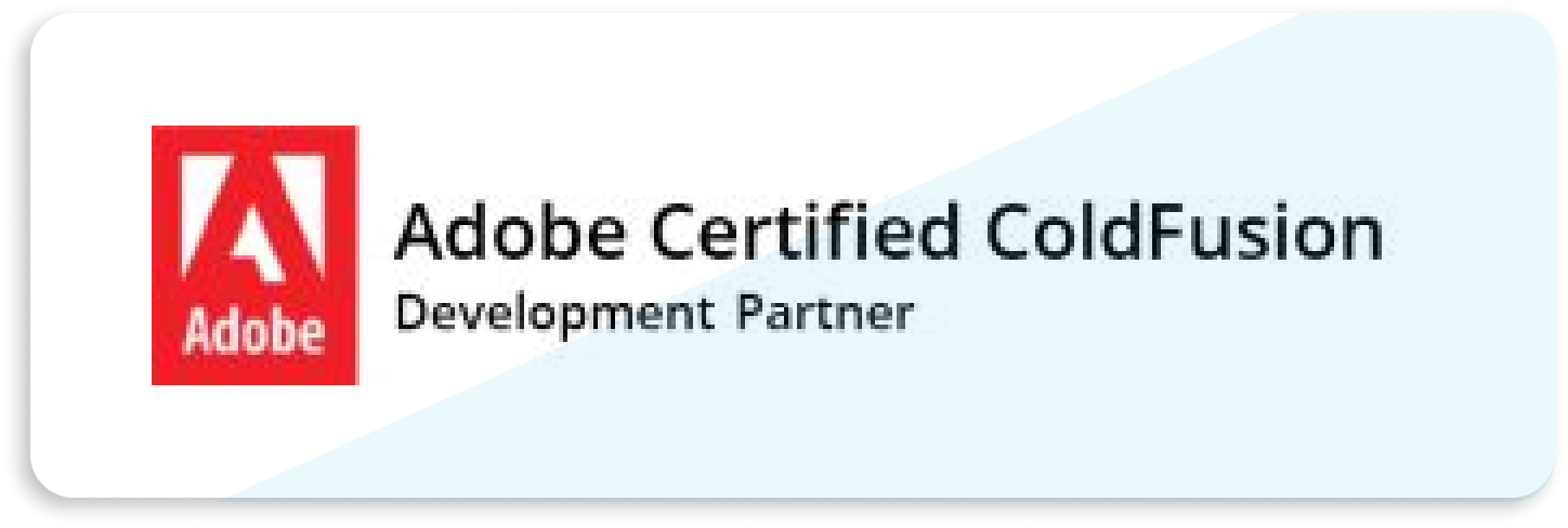 adobe certified coldfusion development partner