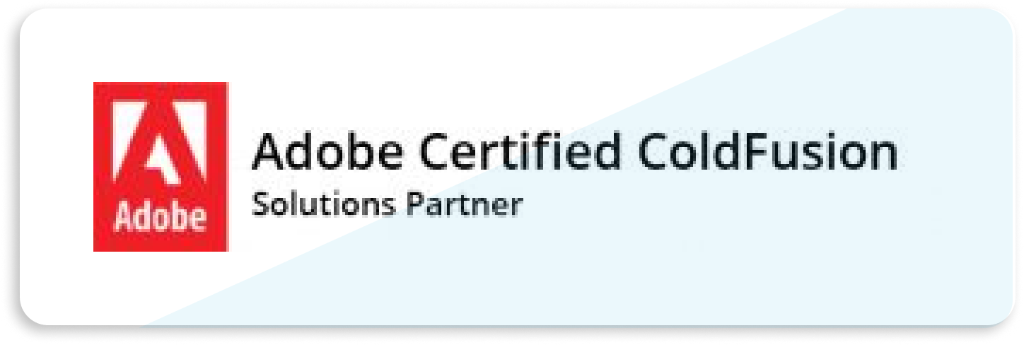 adobe certified coldfusion soln partner