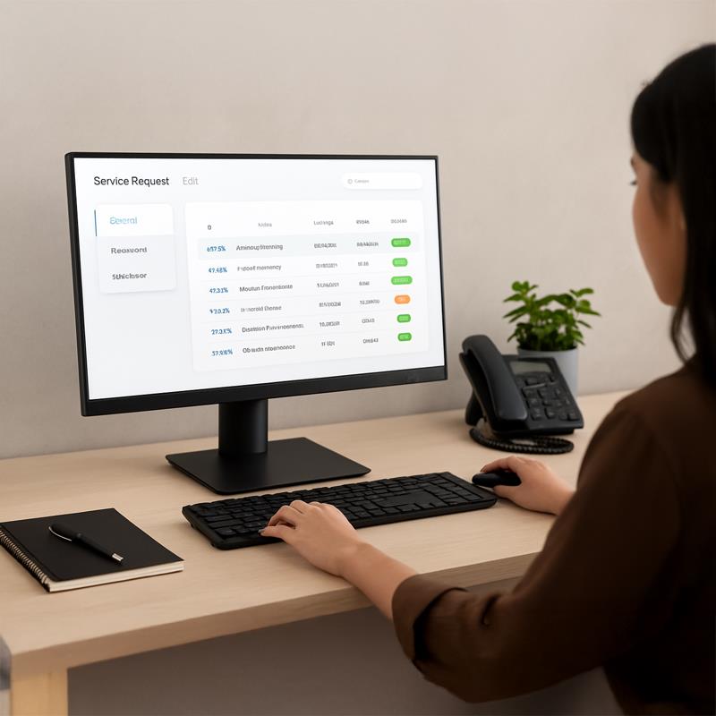 Optimizing Enterprise Workflows with a Service Request Management System